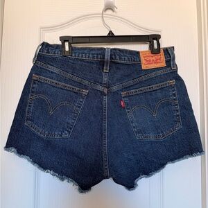 Levi's Women's Jean Shorts - Deep Blue